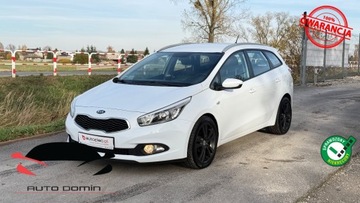 Kia Ceed II Kombi 1.4 DOHC 100KM 2013 Kia Ceed Raty 1,4 benz Nowy rozrzad Nowe opony -faktury Tablet Gwarancja