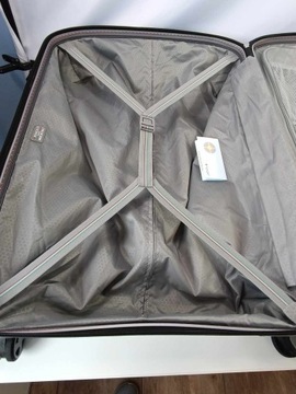 RONCATO Чемодан Roncato Unica Средний, серебристый, 75 литров