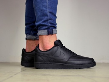 buty męskie Nike czarne trampki sportowe sneakersy