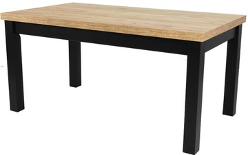 Rozkładany stół DO JADALNI dąb CRAFT 80x140/180
