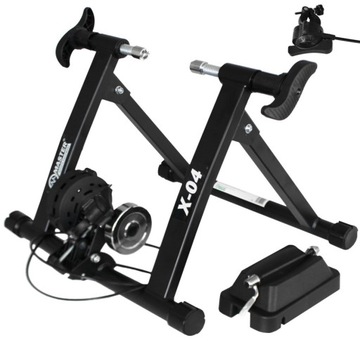 Magnetyczny Trenażer Kolarski Rowerowy MASTER X-04 od 26” do 28”