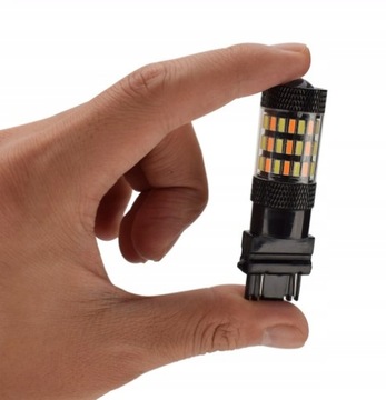 DUAL P27/7W 66 LED 4014 3157 БЕЛЫЙ + ОРАНЖЕВЫЙ