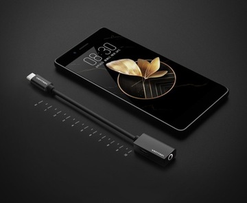 VENTION USB Type-C --> разъем 3,5 мм + зарядка