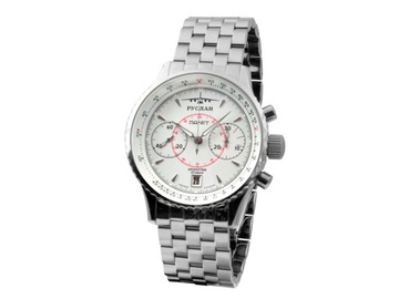 ZEGAREK POLJOT CHRONO 3133-4461271B RUSSLAN WHITE