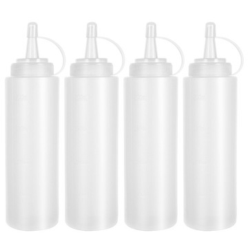 BESTONZON 4 SZT. 200 ML 8 OZ PLASTIKOWE WYCISKANIE