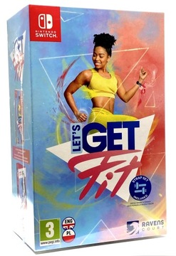 LET'S GET FIT PL + 2 OPASKI | NOWA | NINTENDO SWITCH | PO POLSKU - DUBBING