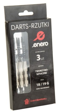 Enero Дротики в коробке Дротики для дартса 18 г 3 шт.