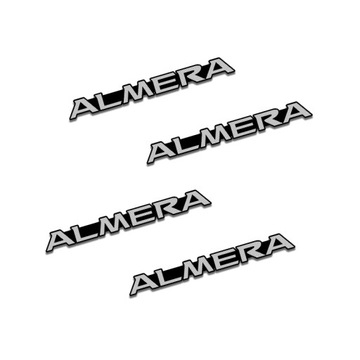 4 KUSU PRO NISSAN ALMERA NÁLEPKA VOZIDLOVÉ ST