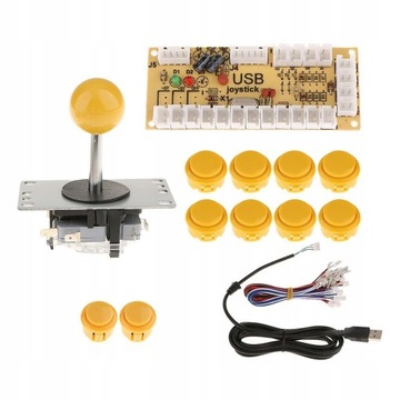 USB-игры, 5 контактов, 10 кнопок для аркад