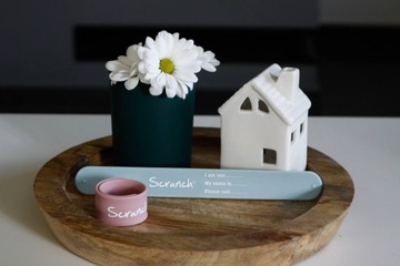 Информационный браслет Scrunch - Синий