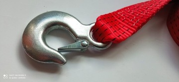 БУКСИРОВОЧНЫЙ трос САМЫЙ ПРОЧНЫЙ трос 7,5 т АВТОБУСНЫЙ КРЮК