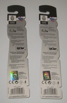 ЮВЕНТУС - 2 ЗУБНЫЕ ЩЕТКИ - ИЗ ИТАЛИИ