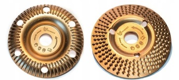 Tarcza do szlifowania drewna tarnik 2 sztuki 125mm Kormax wypukła skośna