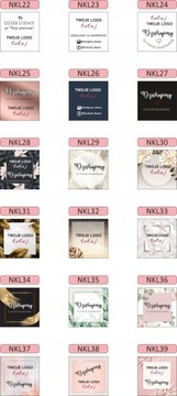 наклейки Этикетки с ЛОГОТИПОМ вашей компании 10 см 50 шт.