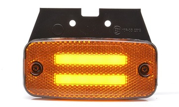 LAMPA OBRYSOWA POMARAŃCZOWA 12-24V LED WAŚ 1138