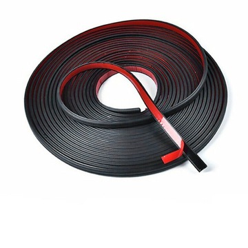 РЕЗИНОВАЯ ПРОКЛАДКА ДЛЯ ДВЕРЕЙ АВТОМОБИЛЯ, САМОКЛЕЯЩАЯСЯ, L-БУКВА, ЧЕРНАЯ