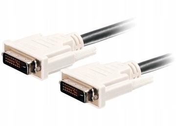 ORYGINALNY KABEL DVI 1,8M MONITOR, PROJEKTOR /115