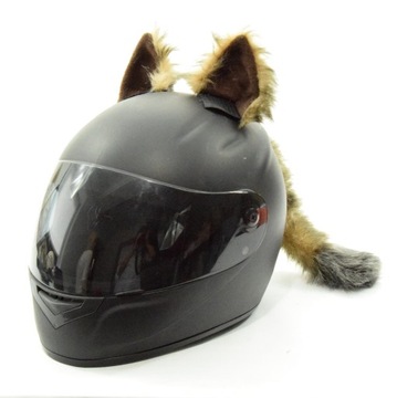 Ozdoba na kask motocyklowy, rowerowy, narciarski - zestaw 