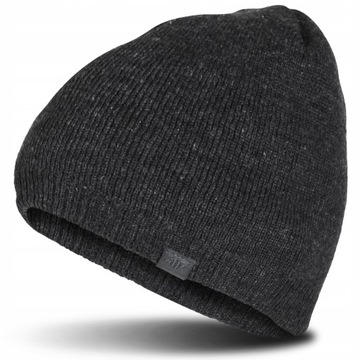 Czapka Zimowa Męska 4F Dwuwarstwowa Beanie Sportowa Ciepła Wygodna