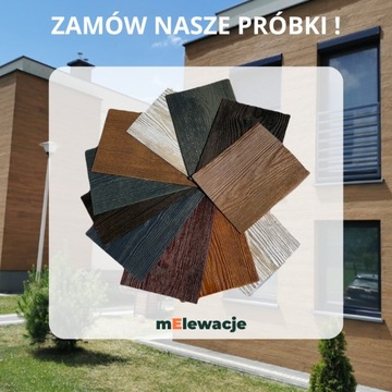 Próbki Desek Elewacyjnych ZESTAW 15 szt imitacja
