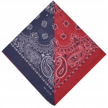 BANDAMKA chustka BANDANA bawełna bandama 53x53