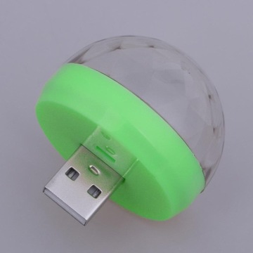 USB Mini, портативный DJ-светильник для выпускного вечера, 5 В постоянного тока