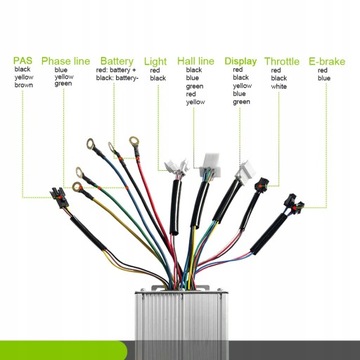 Контроллер бесщеточного двигателя 48 В, 50 А