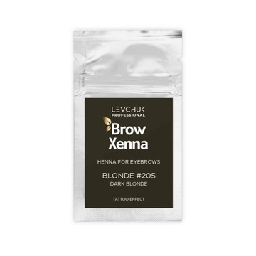 205 Dark Blond - saszetka Henna firmy BrowXenna