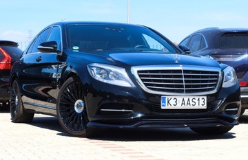 Mercedes Klasa S W222 Limuzyna 350 Blue TEC 258KM 2015 Mercedes S350d 4 Matic 4xWentyle Burmester 4xPamięci Webasto TV 4xKlima Vat, zdjęcie 4
