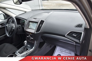 Ford S-Max II Van 2.0 TDCi 180KM 2016 Ford S-Max Full LedAsystentyNaviKameraGrzane Fotele7FoteliPanoramaBogaty, zdjęcie 9