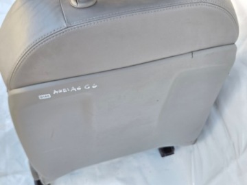 Vairuotojo sėdynė kairė šildoma Alcantara AUDI A6 C6 Europa 4F081105 A6 C6 3.0 – nuotrauka 12