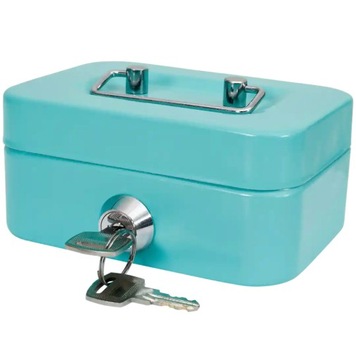 Small Cash Box, копилка, комплект из 2 ключей, черный