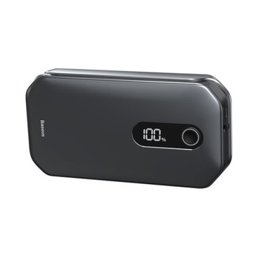 BASEUS POWER BANK JUMP STARTER START BOOSTER TORCH 12000 мАч + ЗАЖИМЫ