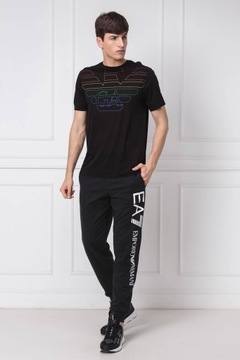 Emporio Armani spodnie dresowe męskie czarny rozmiar XL