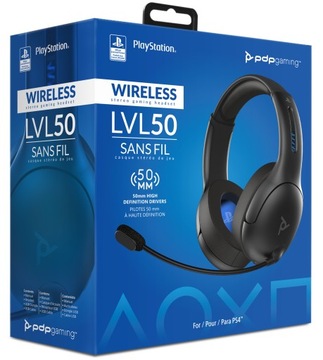 Беспроводные наушники PDP LVL50 PS4, черные SONY