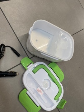 ELEKTRYCZNY LUNCH BOX PODGRZEWACZ OBIAD 230 12/24V