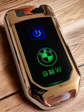 ПОДАРОЧНЫЙ СВЕТОДИОДНЫЙ АВТОМОБИЛЬНЫЙ БРЕЛОК ЗАЖИГАЛКА BMW PLASMA