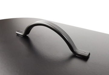 КРЫШКА КОНТЕЙНЕРА ДЛЯ ХЛЕБА СТАЛЬНАЯ РУЧКА РЕТРО ЛОФТ ЧЕРНЫЙ CH02