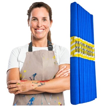 BIBUŁA KREPINA MARSZCZONA BŁĘKITNA 50X200CM MOCNA