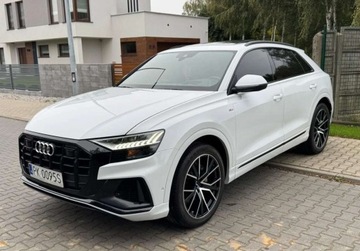 Audi Q8 SUV 3.0 55 TFSI 340KM 2019 Audi Q8 3.0 benz 340 ps ,niski pot przebieg 3.0 Benzyna 340KM