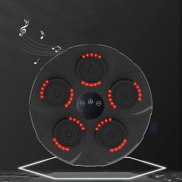 МУЗЫКАЛЬНЫЙ БОКСЕРСКИЙ МАШИНА В ТРЕНИРОВОЧНОЙ БОКСЕРСКОЙ СТЕНЕ С 1 ПАРУ ПЕРЧАТОК