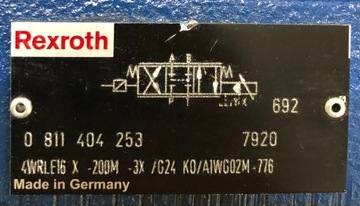 Клапан Rexroth 0 811 404 253