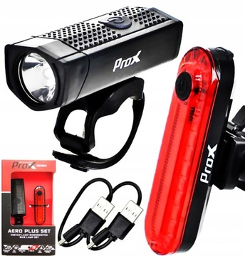 ZESTAW LAMP PROX AERO PLUS 400 lumenów USB