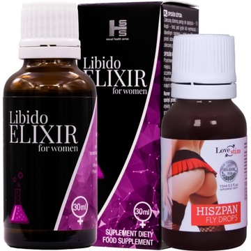 Libido Sex Elixir for Women 30 ml krople dla kobiet Libido Eliksir
