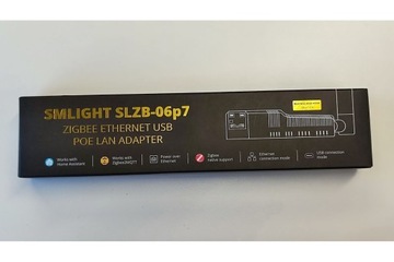 Adapter SLZB-06p7 Bramka Zigbee CC2652P7 Ethernet PoE USB LAN WIFI do HA