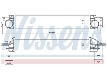 INTERCOOLER OPEL ANTARA 2.0 CHEVROLET CAPTIVA