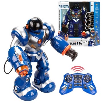 Xtrem Bots Interaktywny ROBOT ELITE TROOPER do nauki programowania
