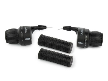 DŹWIGNIE PRZERZUTKI GRIP SHIFT 3 / 6 BIEGÓW INDEX