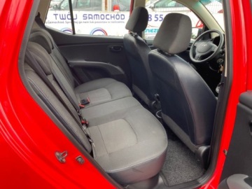 Hyundai i10 I Hatchback Facelifting 1.1 SOHC 69KM 2012 Hyundai i10 KLIMATYZACJA RADIOODTWARZACZ ALUFELGI SERWISOWANY GWARANCJA 1.1, zdjęcie 6