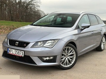Seat Leon III ST Facelifting 2.0 TDI 150KM 2017 Seat Leon 2.0 TDI DPF DSG FR 150KM 2017r